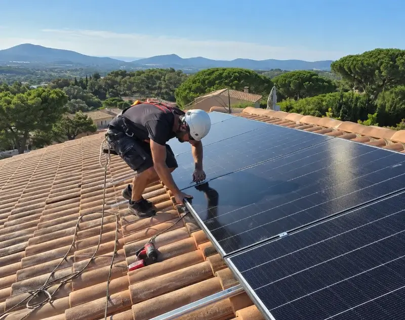 Installateur panneaux solaires Vouhé — pose photovoltaïque sur toiture